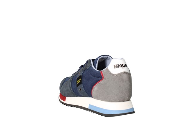 Blauer. U.s.a. S3queens01/can Navy/red Scarpe Uomo Sneakers
