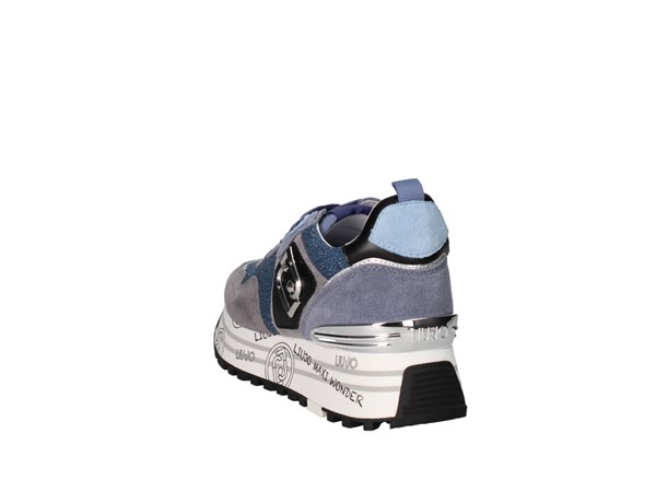 Liu Jo Maxi Wonder 00737 Jeans Denim Scarpe Donna Sneakers