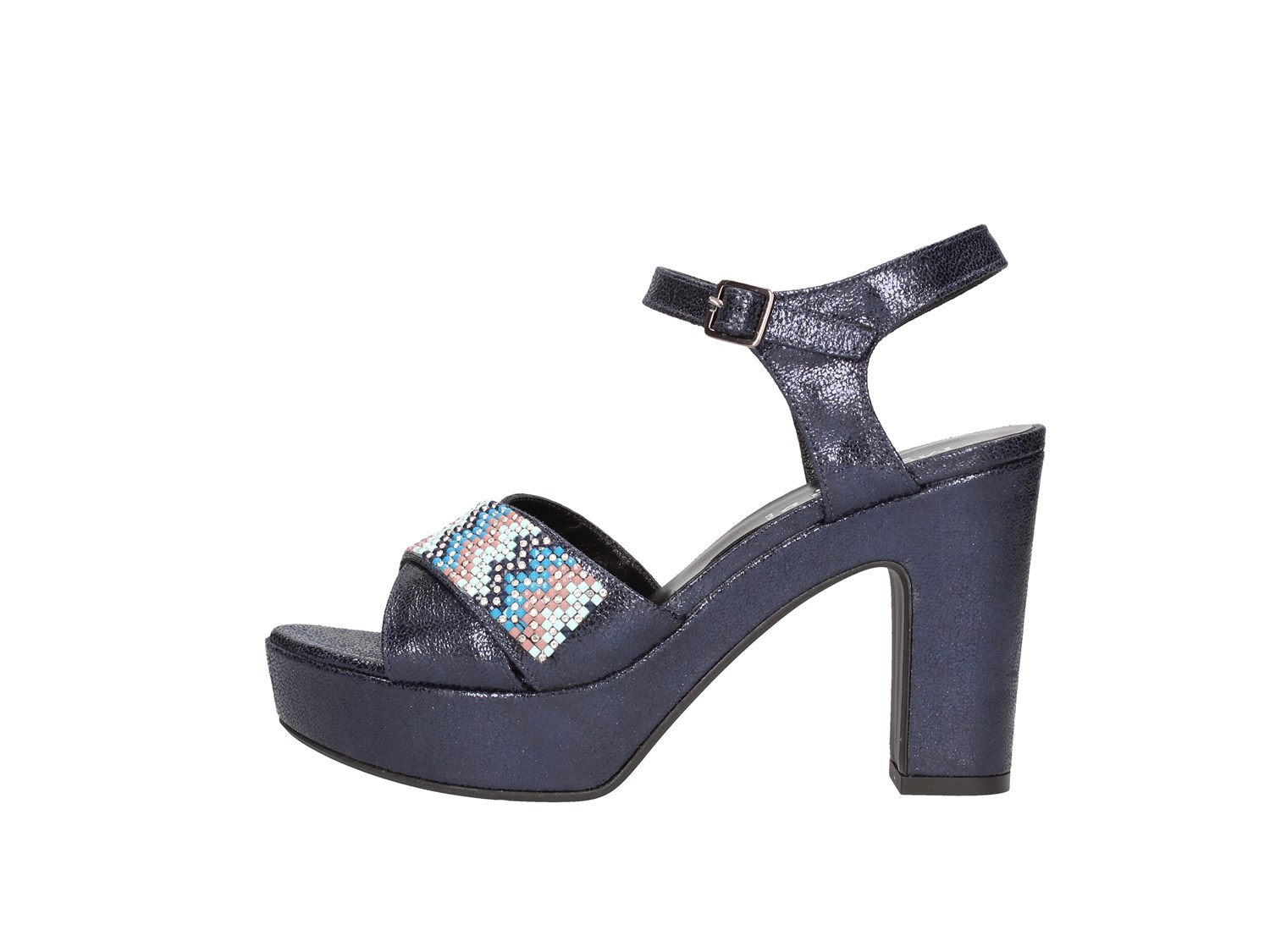 Martina B Mbss18-370-nv Blue Shoes Women Sandal