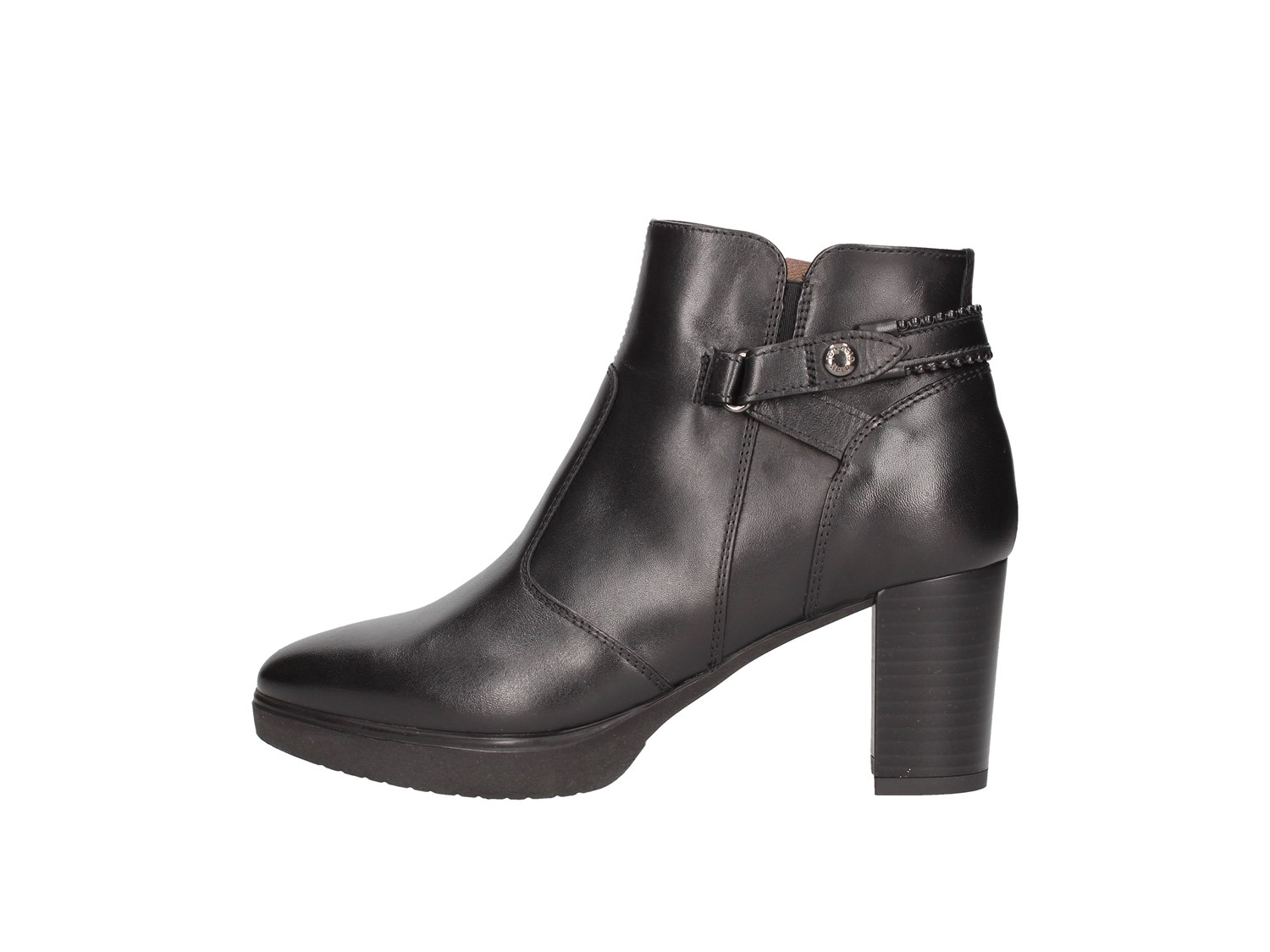 Nero Giardini I013005d Black Shoes Women Tronchetto