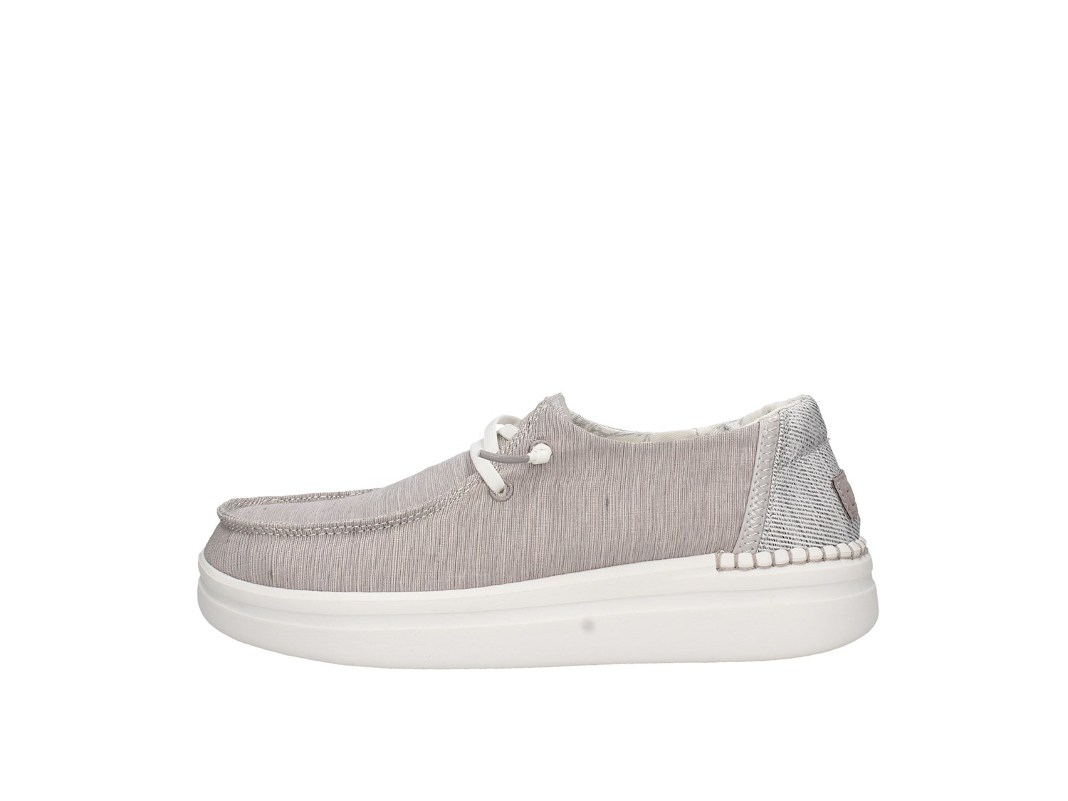 Hey Dude Wendy Rise Grey Shoes Women Moccasin