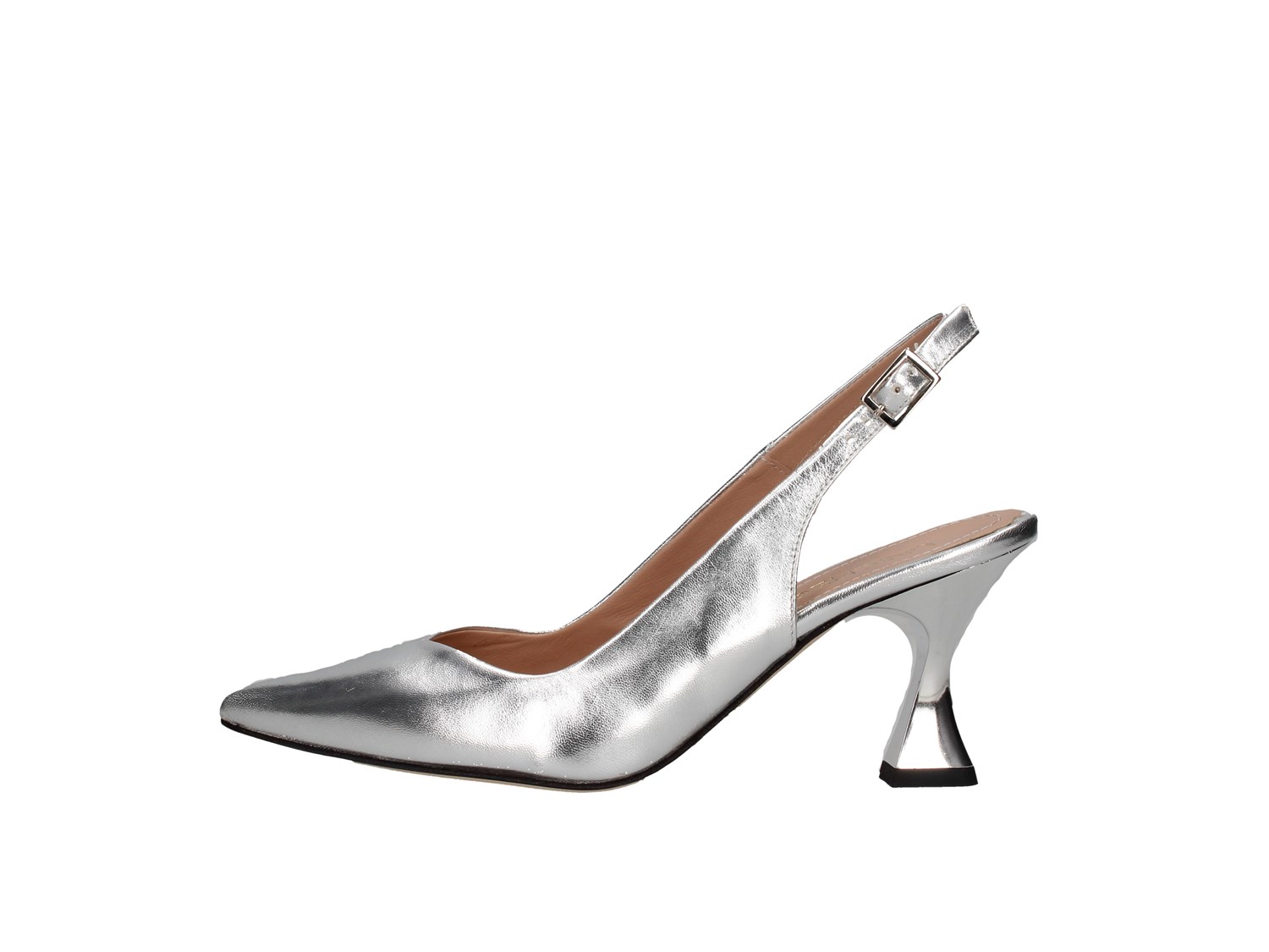Uniche@.it Ga05b Silver Shoes Women Heels'