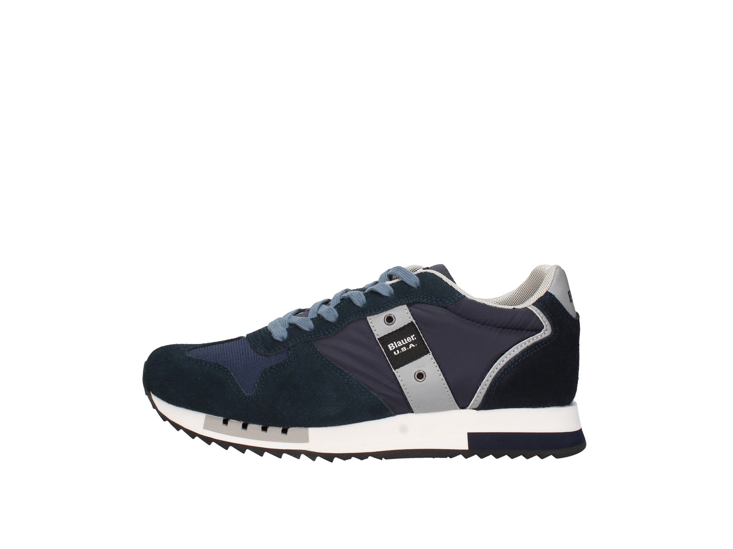 Blauer. U.s.a. S2queens01/mes Blue Shoes Man Sneakers