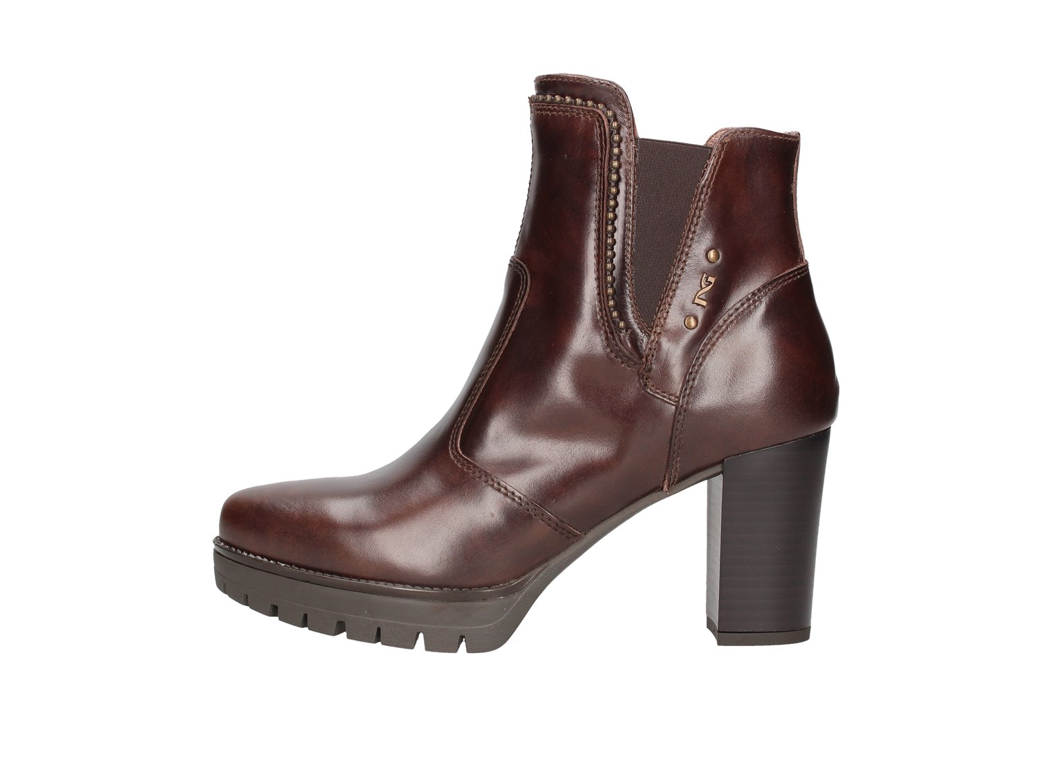 Nero Giardini I205831d Dark Brown Shoes Women Tronchetto