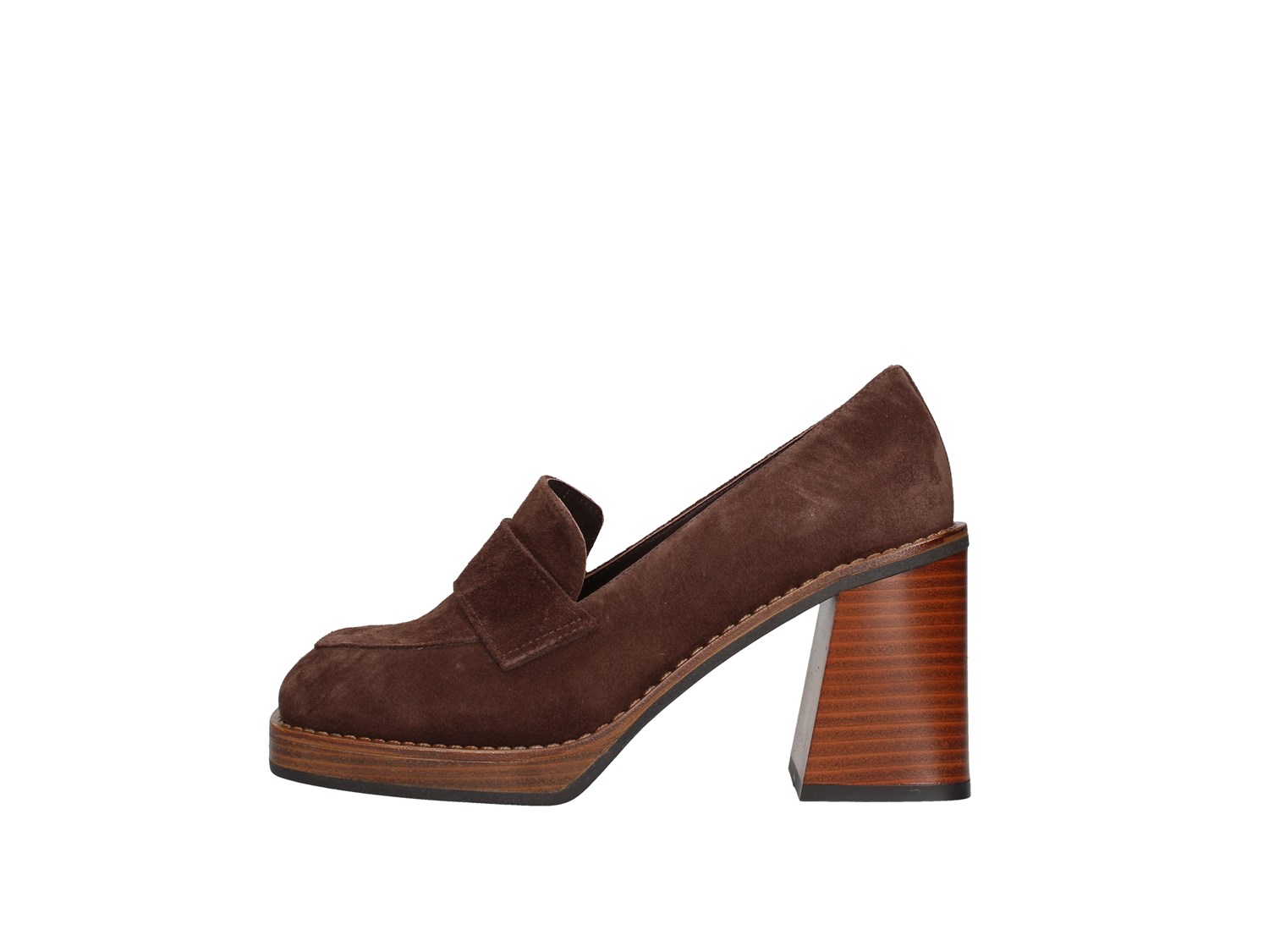 Attitude Sure W22163 Dark Brown Shoes Women Moccasin