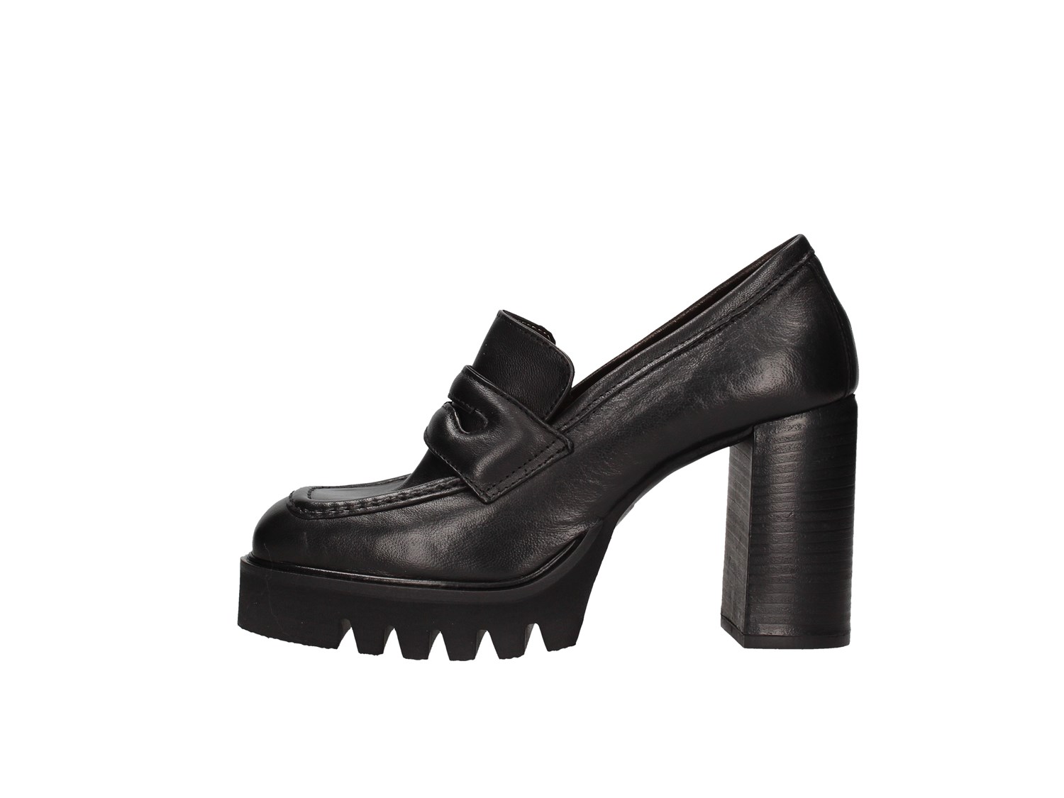 Zoe Grace01 Black Shoes Women Moccasin