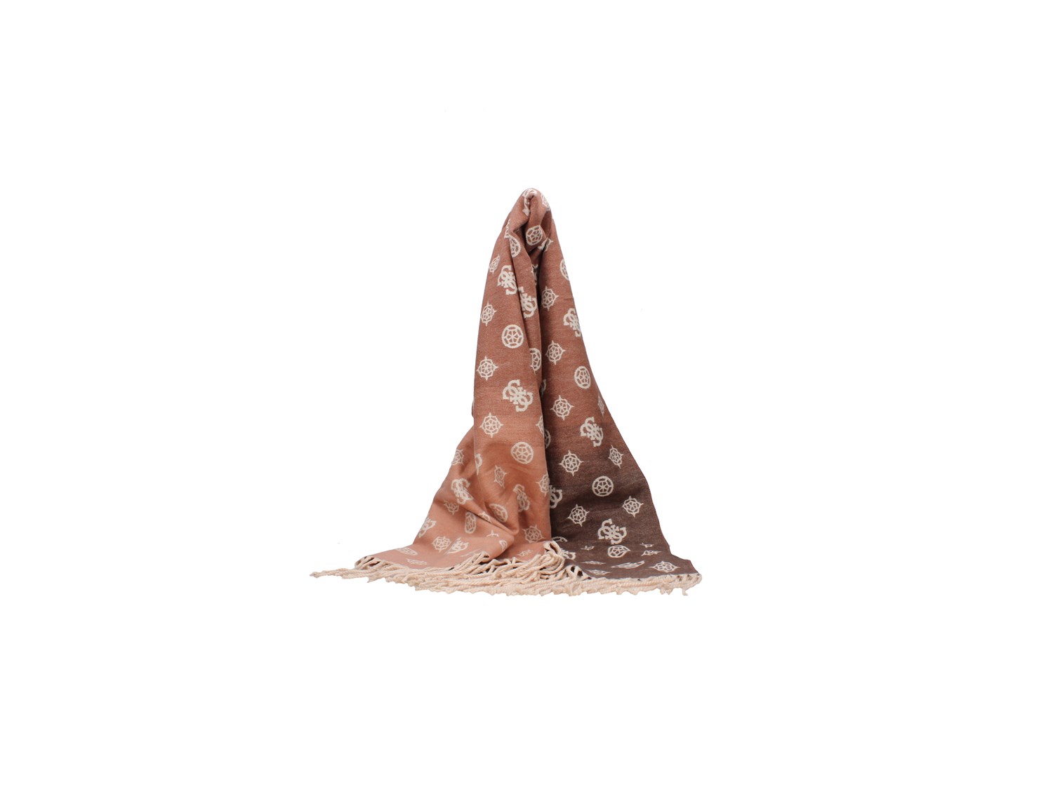 Guess Aw9031vis03 Camel Multi Accessories Women Scarf