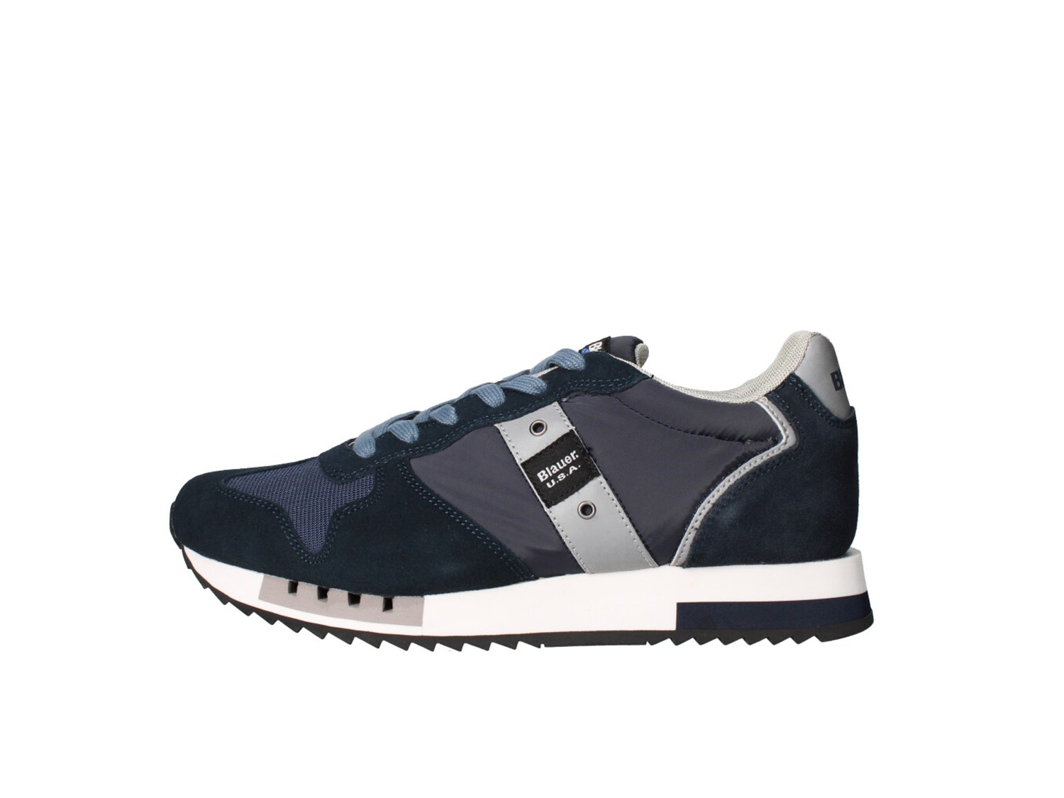 Blauer. U.s.a. S3queens01/mes Blue Shoes Man Sneakers
