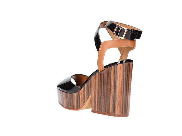 The Seller S5411 Black Shoes Women Sandal
