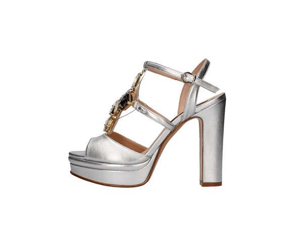 Silvana 783s Silver Shoes Women Jewel Sandal