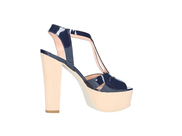 Emporio Di Parma 818 Blue Shoes Women Sandal