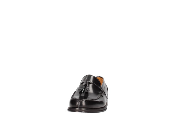 J.b.willis 302-17 Black Shoes Man Moccasin