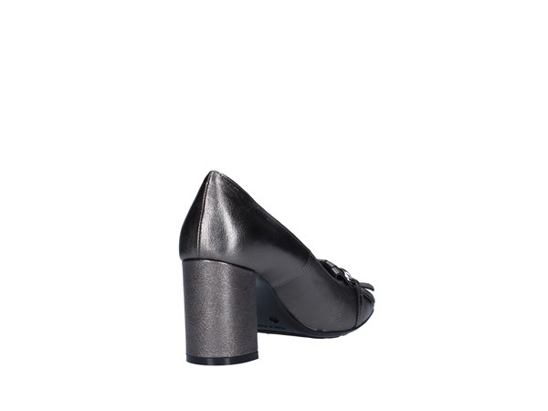Paola Ghia 7822 Gunmetal Shoes Women Moccasin