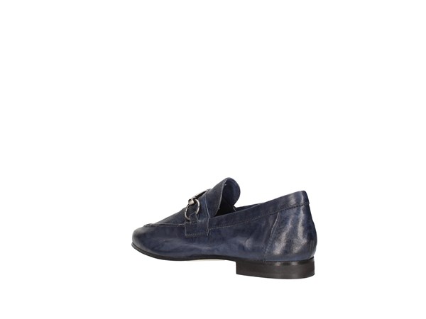 Soldini 20422-a-v07 Blue Shoes Man Moccasin