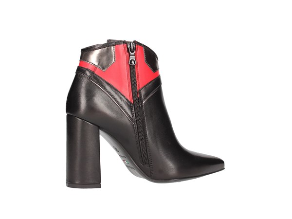 Nero Giardini A909381de Black red Shoes Women Tronchetto