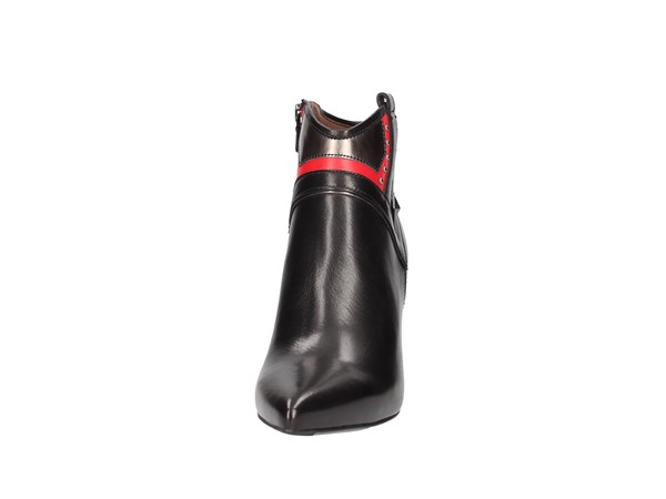Nero Giardini A909381de Black red Shoes Women Tronchetto