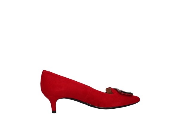 Unisa Jaiden Red Shoes Women Heels'