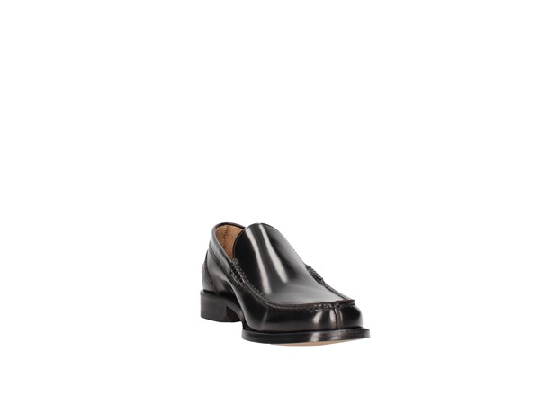 Soldini 20775-g-g04 Black Shoes Man Moccasin