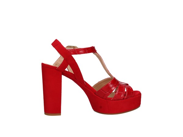Unisa Verdu Red Shoes Women Sandal