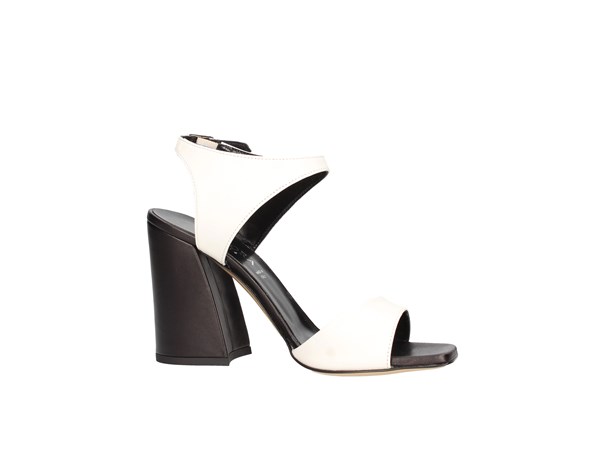 Aurora Paris Ted5004 White/black Shoes Women Sandal