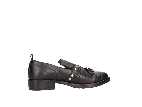 Le Bohémien K71-1 Black Shoes Women Moccasin