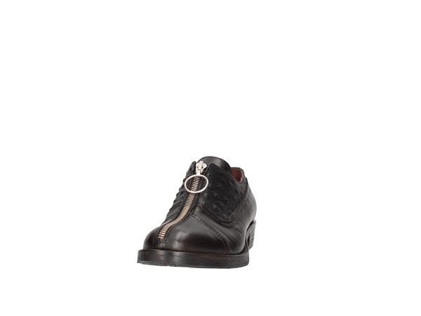 Le Bohémien K01-1 Black Shoes Women Francesina