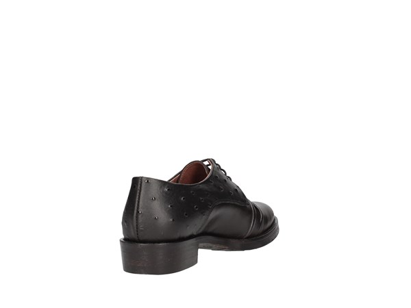 Le Bohémien K5-1 Black Shoes Women Francesina