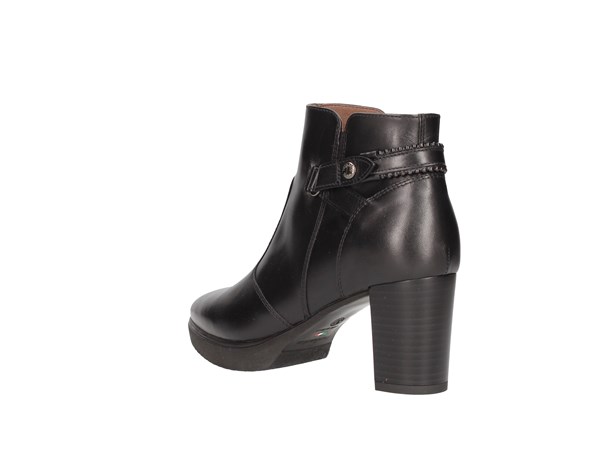 Nero Giardini I013005d Black Shoes Women Tronchetto