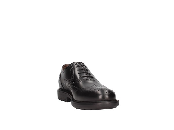 Nero Giardini I001660u Black Shoes Man Francesina