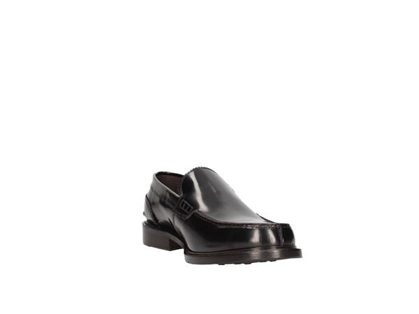Arcuri 300-6 Black Shoes Man Moccasin