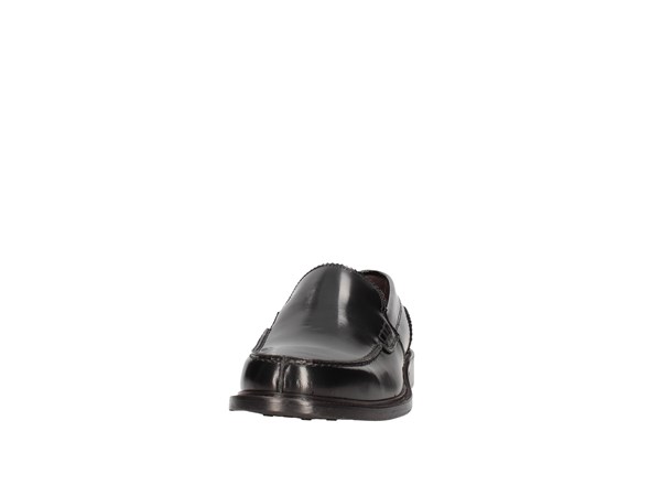 Arcuri 300-6 Black Shoes Man Moccasin