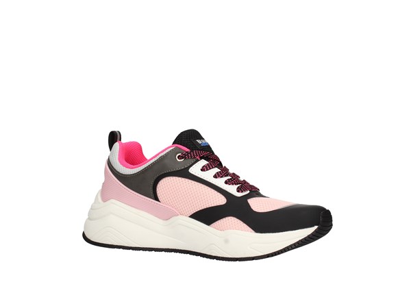 Blauer. U.s.a. S1taylor01/mes Pink Gray And Black Shoes Women Sneakers
