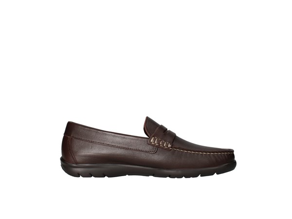 Callaghan 18004 Dark Brown Shoes Man Moccasin