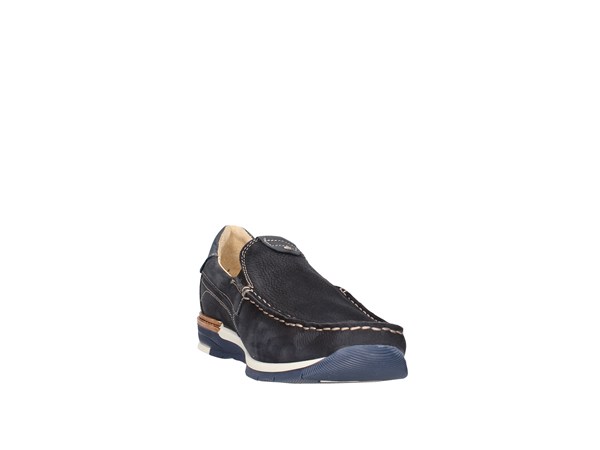 Valleverde 13824 Blue Shoes Man Moccasin