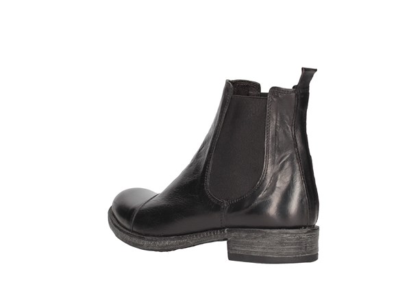Arcuri D406-8 Black Shoes Women Tronchetto
