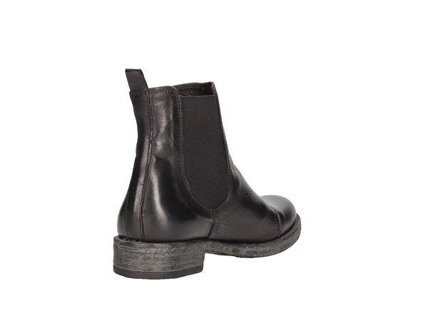 Arcuri D406-8 Black Shoes Women Tronchetto