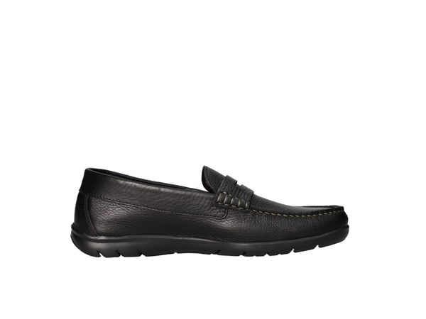 Callaghan 18004 Black Shoes Man Moccasin