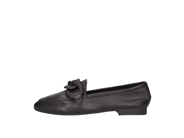 Formentini S10501 Black Shoes Women Moccasin