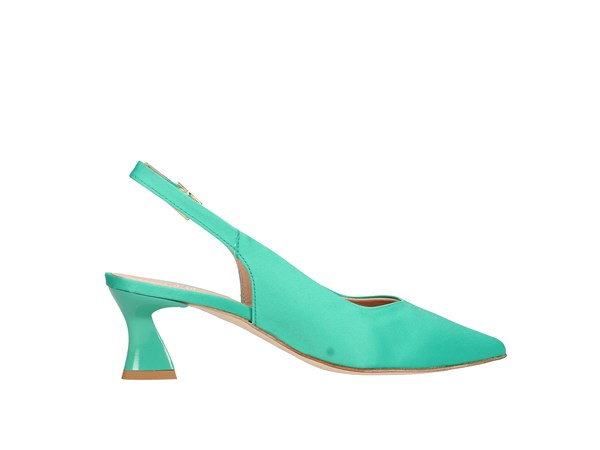 Uniche@.it Lg05b Green Shoes Women Heels'