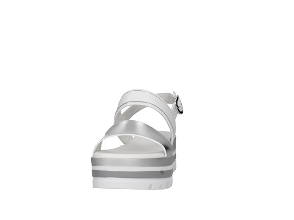 Nero Giardini E218880d White and silver Shoes Women Sandal