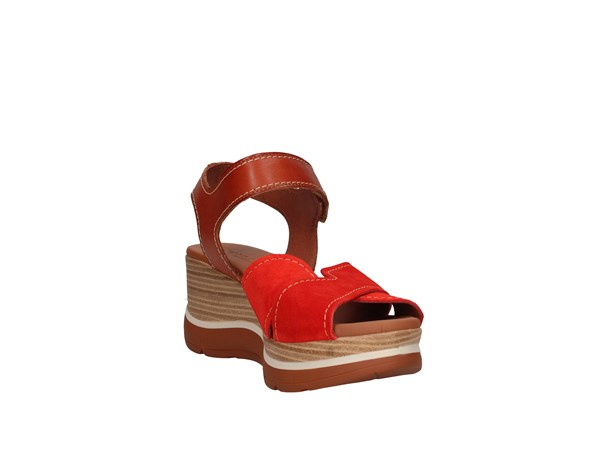 Paula Urban 3-407 Red Shoes Women Sandal