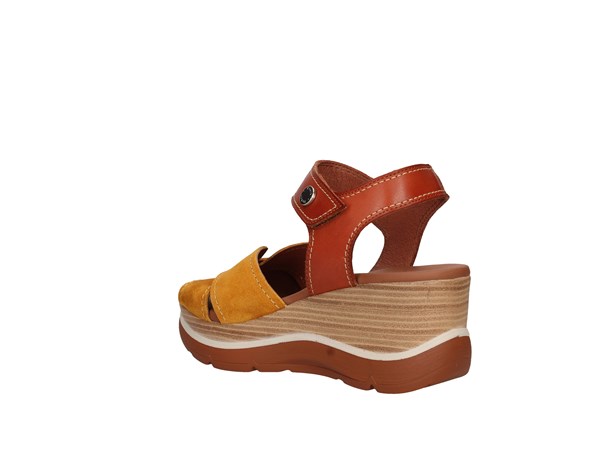 Paula Urban 3-407 Yellow Shoes Women Sandal