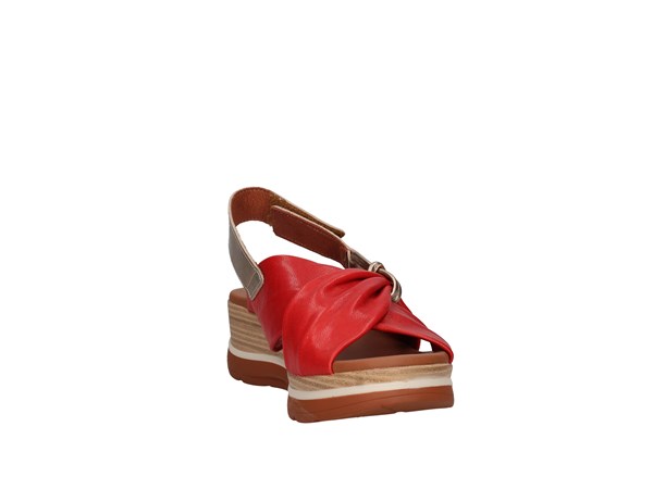 Paula Urban 2-416 Red Shoes Women Sandal
