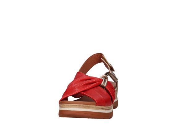 Paula Urban 2-416 Red Shoes Women Sandal