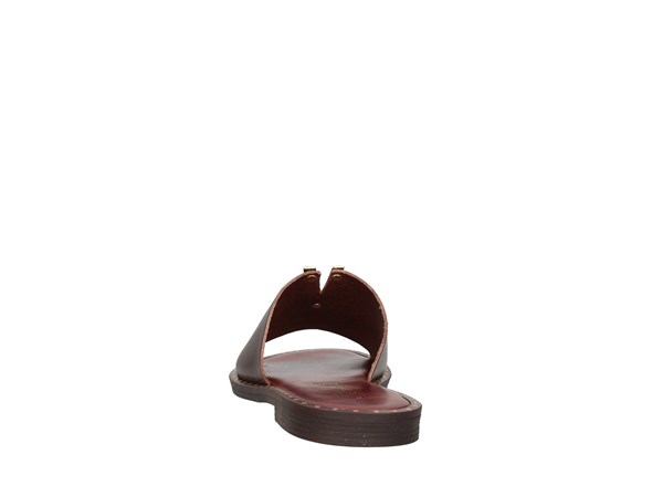 S.piero E2-027 Dark Brown Shoes Women ousted