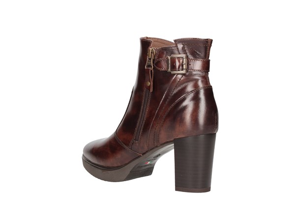 Nero Giardini I205025d Dark Brown Shoes Women Tronchetto