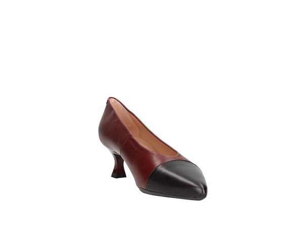 Unisa Jumo Bordeaux and black Shoes Women Heels'