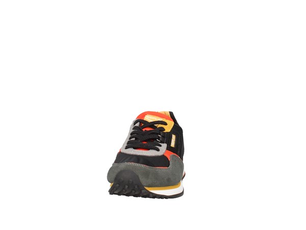 Replay Rs2m0021t Black/gunmetal Shoes Man Sneakers