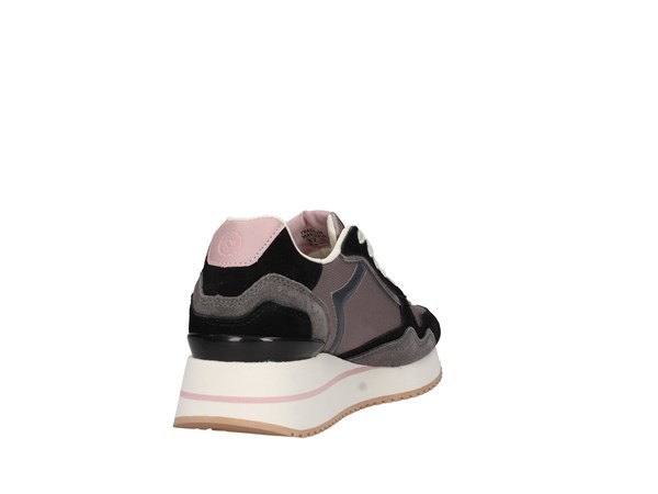 Franklin Marshall Fret0005l Black/gunmetal Shoes Women Sneakers