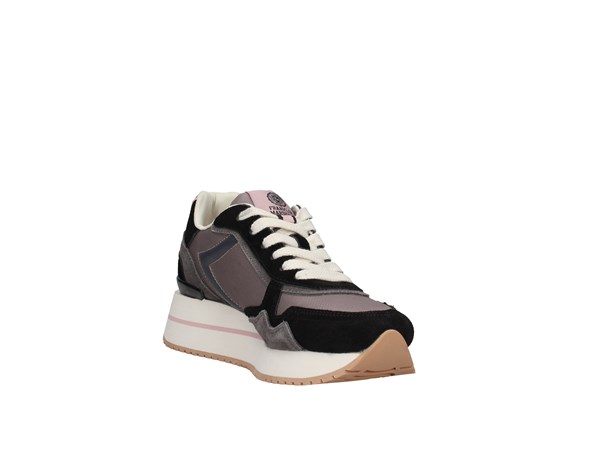 Franklin Marshall Fret0005l Black/gunmetal Shoes Women Sneakers